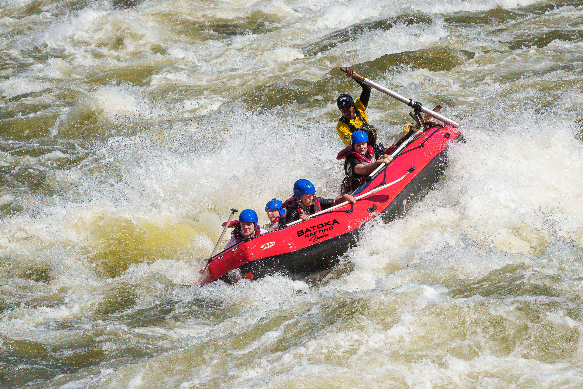 ½ Day High Water White Water Rafting